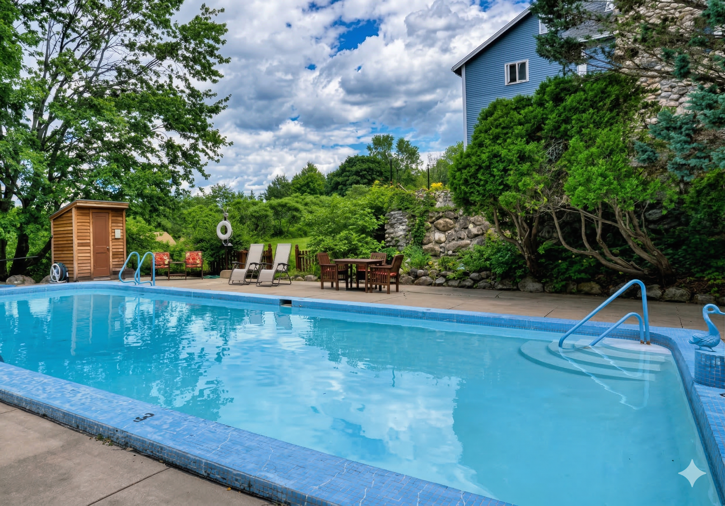 Gardens & Pool